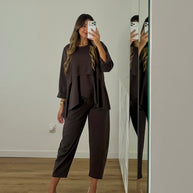 Conjunto pétala com calça BEST SELLER - 6 cores