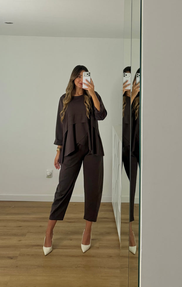 Conjunto pétala com calça BEST SELLER - 6 cores