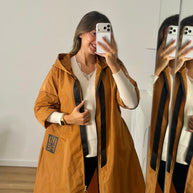 Parka Comprida Terracota