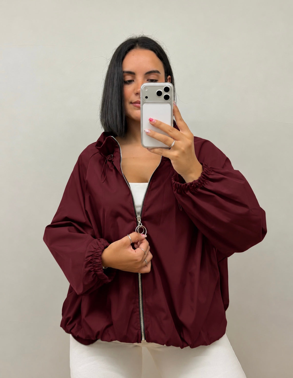 Casaco | estilo parka básico