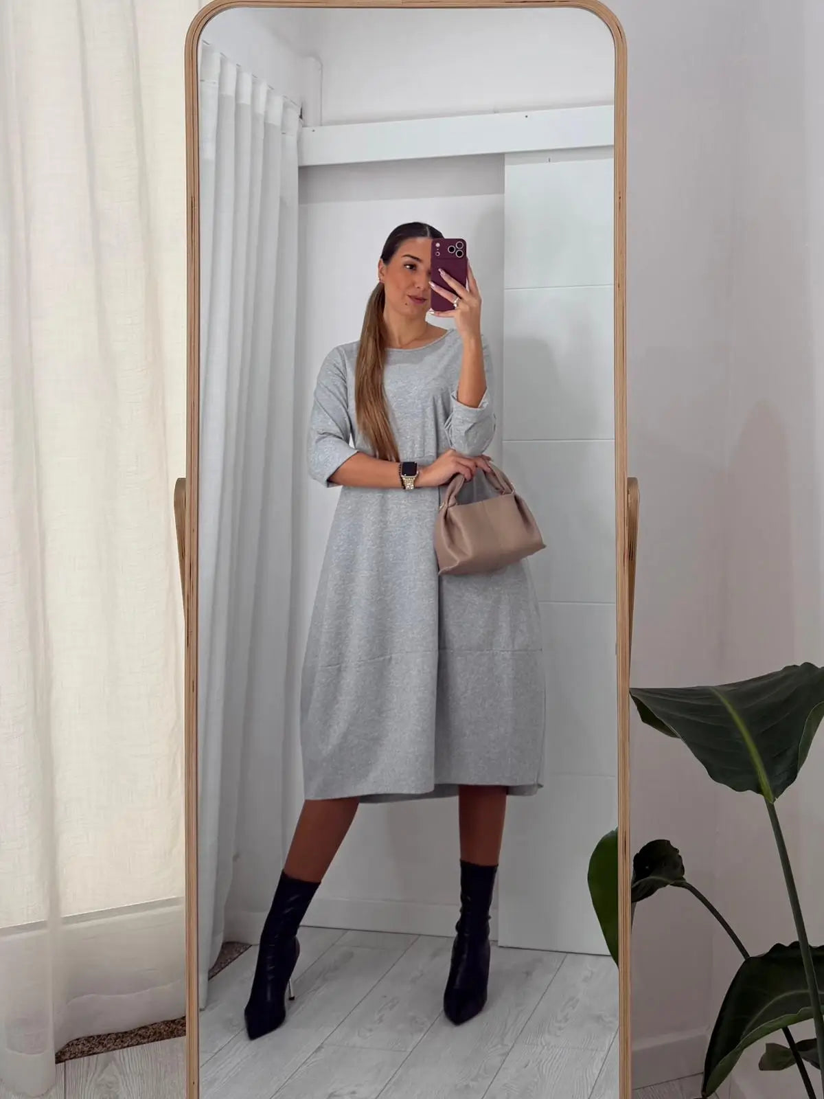 Vestido Cinzento