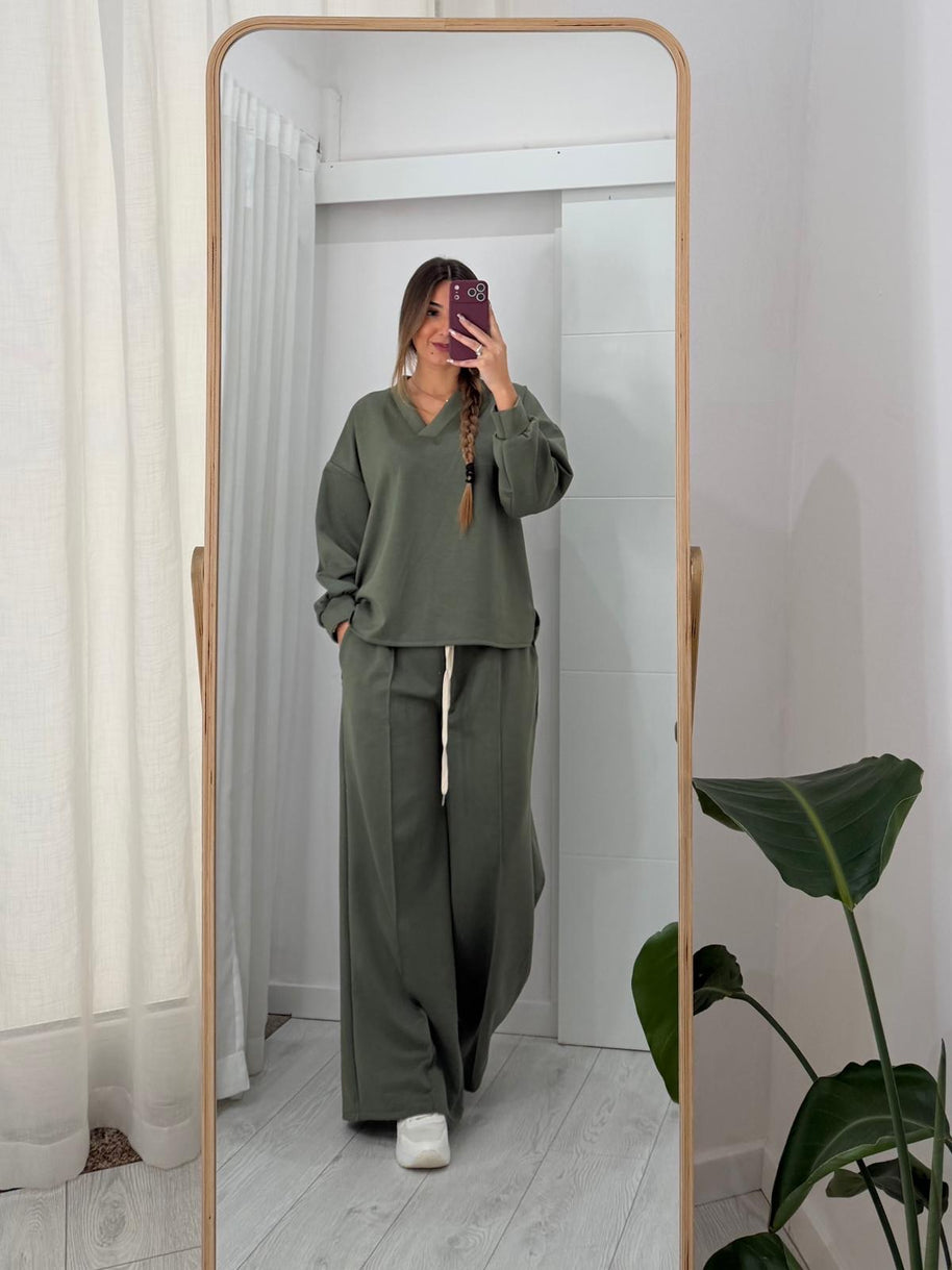 Khaki Green Tracksuit