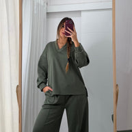 Khaki Green Tracksuit