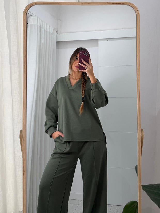Khaki Green Tracksuit